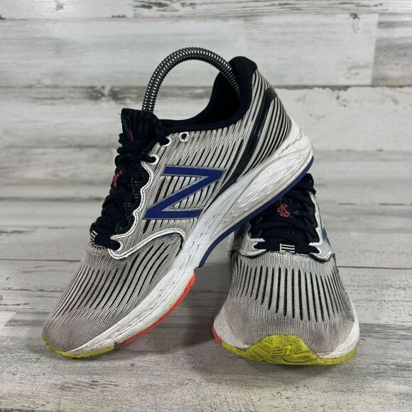 New‎ Balance Women's 890 V6 W890WB6 White Running Shoes Sneakers Size 7.5 - Picture 5 of 8